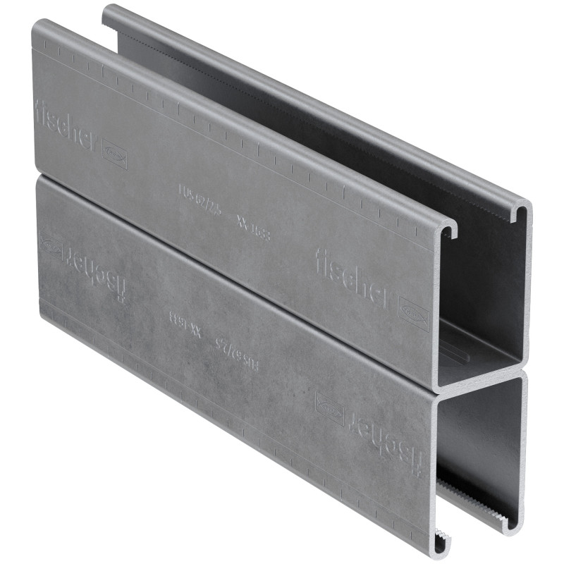 fischer Szyna montażowa FUS 62D/2.5 - 6 m stal cynkowana na gorąco