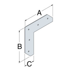 Złącze ogrodowe L 55L - Simpson Strong-Tie
