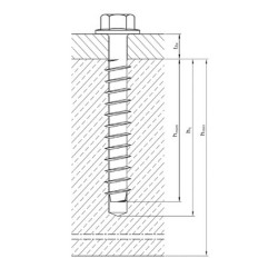 Kotwa śrubowa THD THD - Simpson Strong-Tie